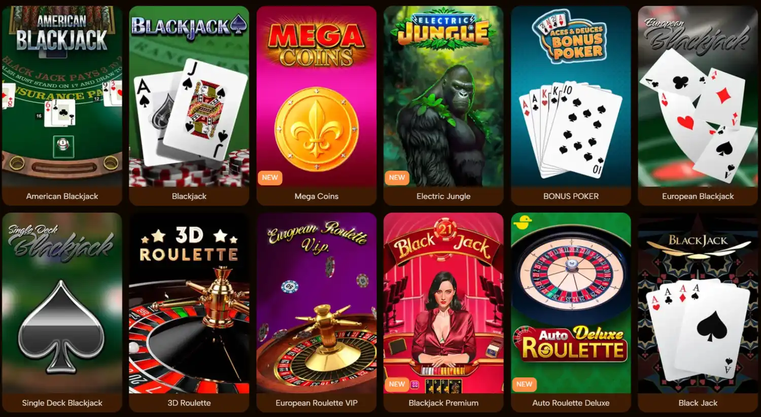SuperQuantumPlay Casino Jeux de table